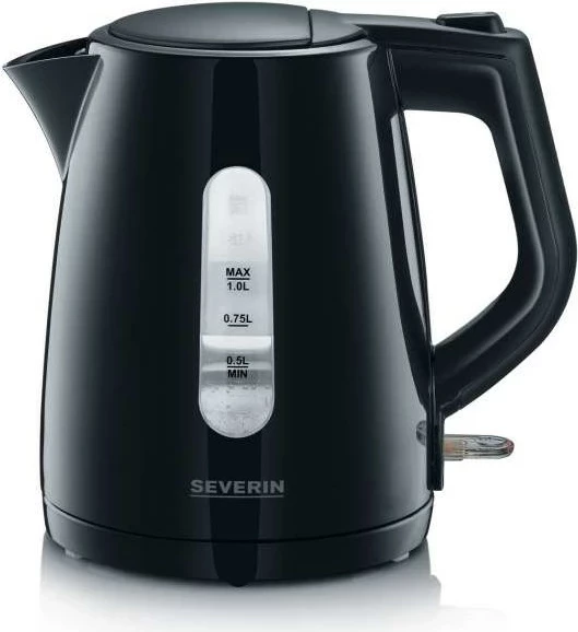 Električna cezve Severin WK 3410, 1 L, 2200 W, črna