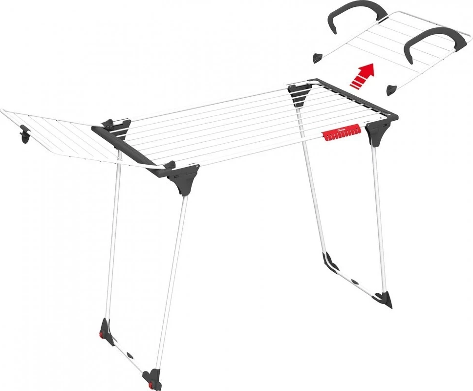 Stojalo za sušenje perila Vileda Premium 157332, belo