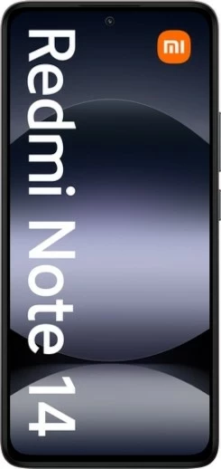 Pametni telefon Xiaomi Redmi Note 14, 6,67", 8+256GB, črn