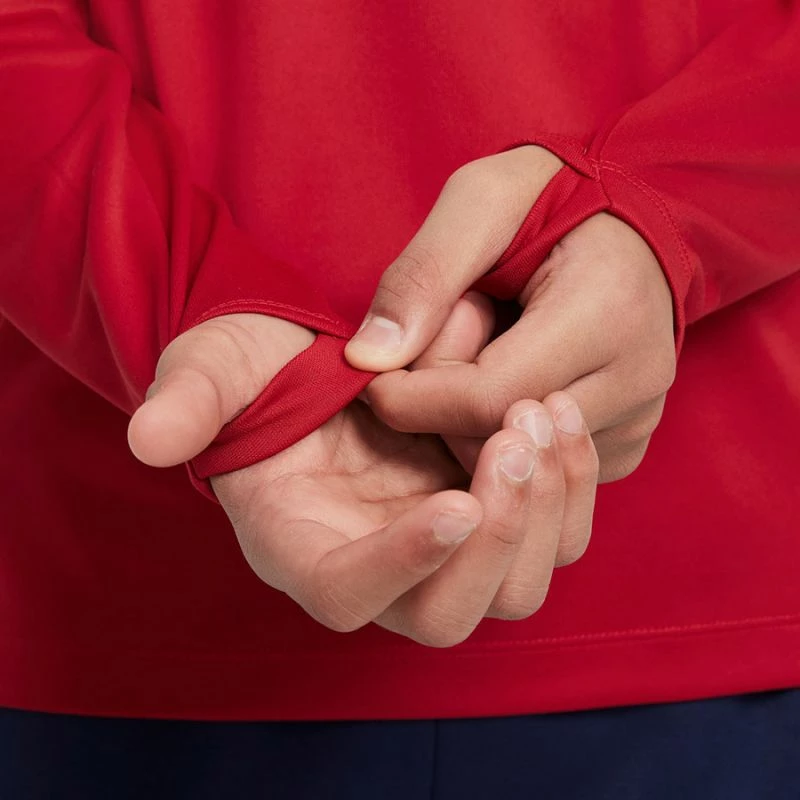 Pulover za otroke Liverpool DF Academy Pro Drill Top Jr FQ2757-688, Nike, rdeč