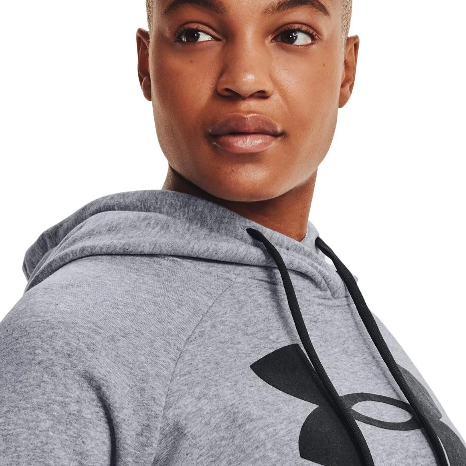 Pulover s kapuco za ženske Under Armour, siv