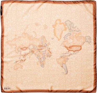 Šal za ženske Alviero Martini Prima Classe, rjav