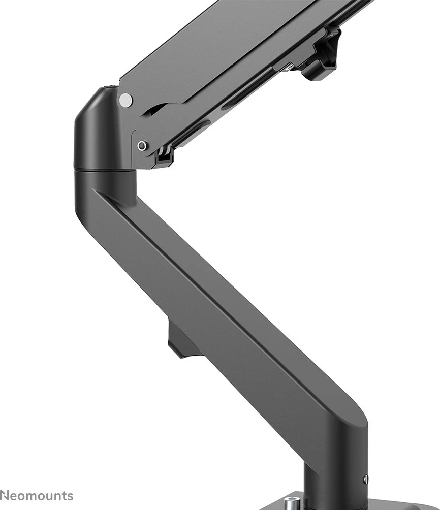 Nastavljiv kroglični nosilec za monitor z gasnim vzmetjo Neomounts DS70-700BL1, 17–27 inčev, s sponko, črn Nastavljiv kroglični nosilec za monitor z gasnim vzmetjo Neomounts DS70-700BL1, 17–27 inčev, s sponko, črn