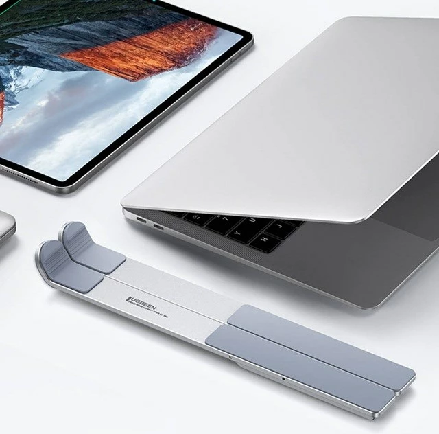 Nastavljiv nosilec za prenosnik UGREEN LP451, srebrn