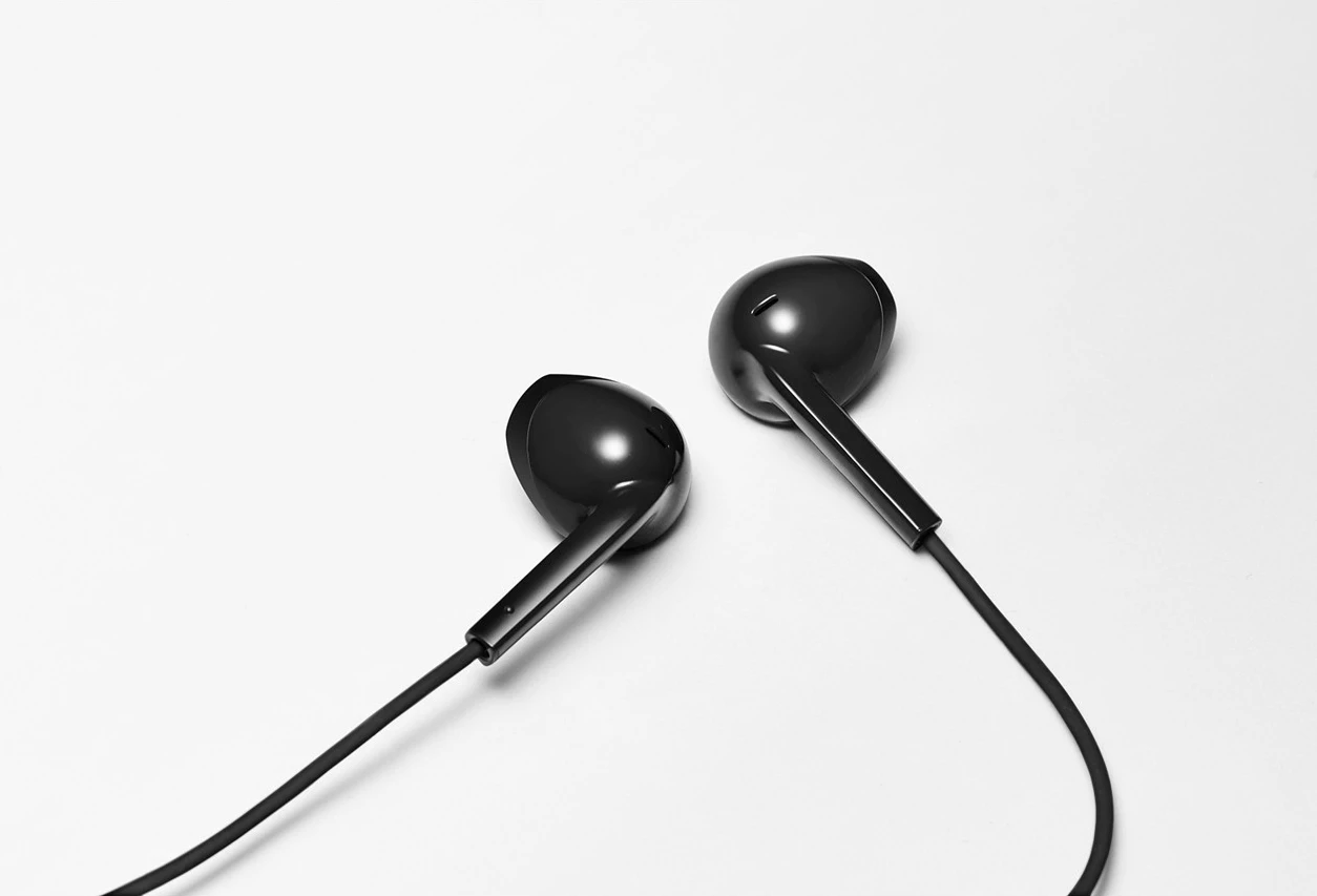 Slušalke z mikrofonom JVC HA-FR17UC-UB, USB-C, črne