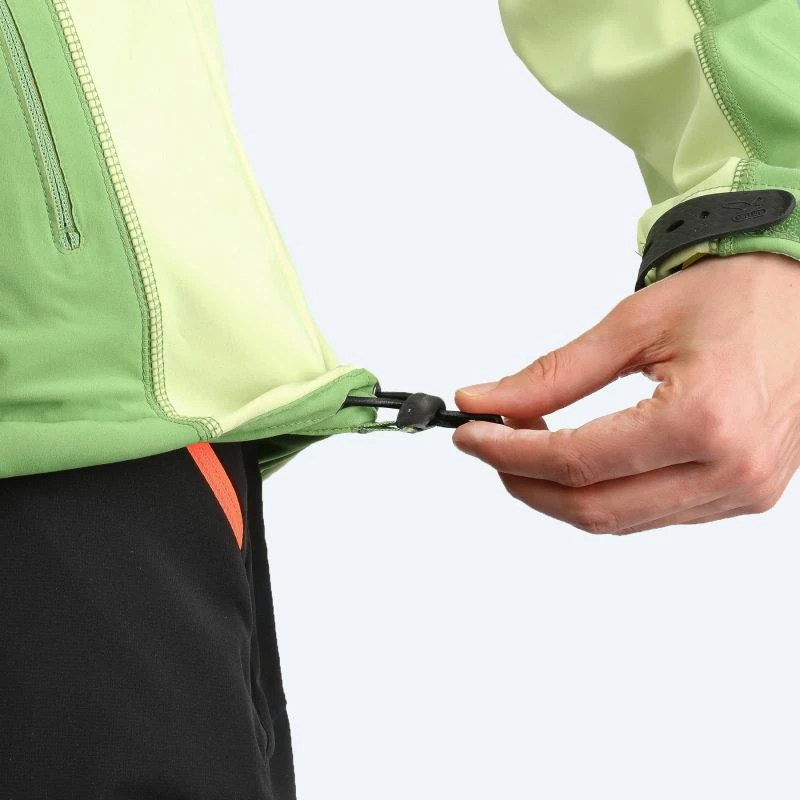 Mehka jakna za ženske Salewa, zelena