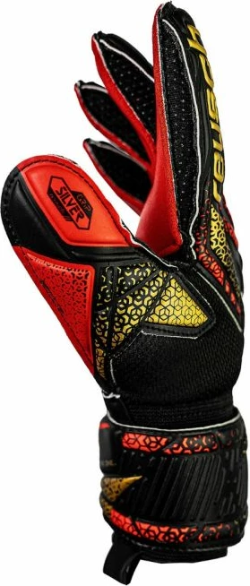 Vratarjeve za otroke Reusch, črno-rdeče