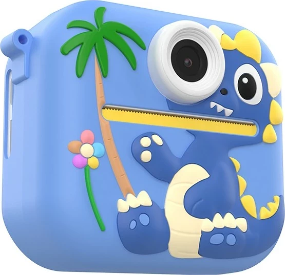 Fotoaparat, 48 MP, takojšnje tiskanje, 13 dodatkov, bel, Tracer DinoCam