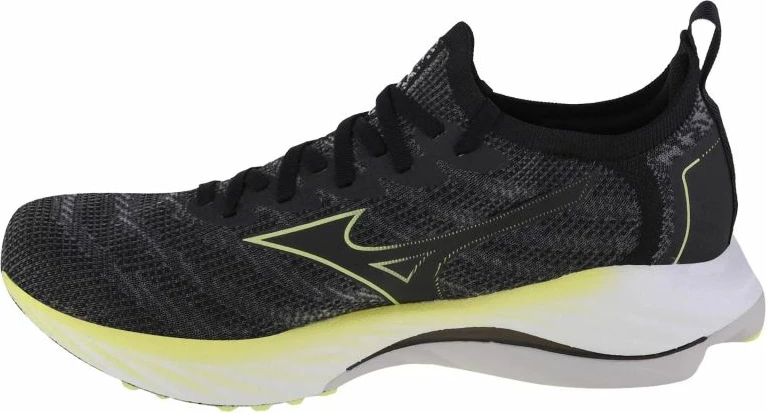 Tekmovalne tekaške atlete Mizuno Wave Neo Wind, črne in zelene