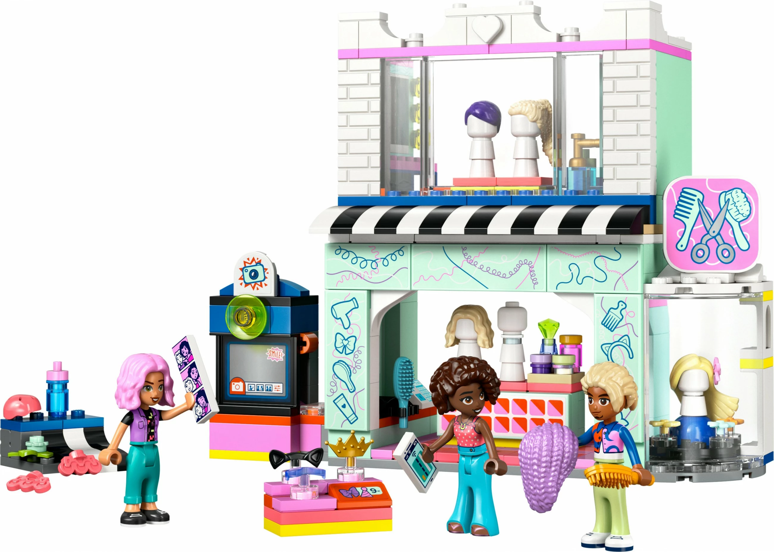Set za gradnjo frizerski salon LEGO Friends 42662, 347 delov, večbarven