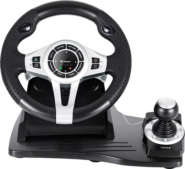 Volan in pedala za igre Tracer TRAJOY46524, črn, PlayStation 4, PlayStation 3