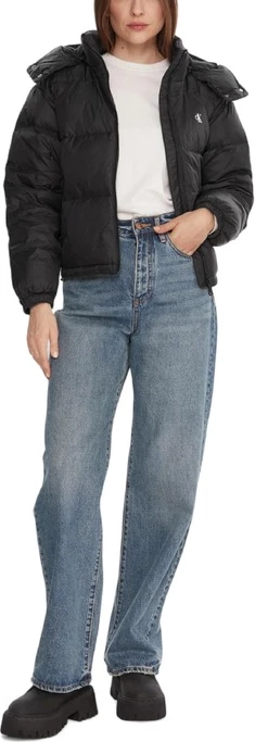 Jakna za ženske Calvin Klein Jeans, črna