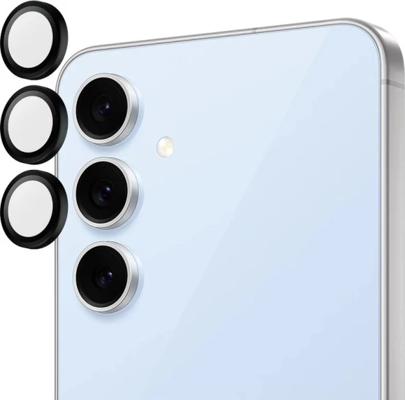 Ovitek za kamero PanzerGlass Hoops za Samsung Galaxy S23 FE, črn