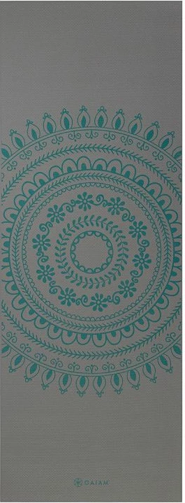 Joga podloga GAIAM, siva