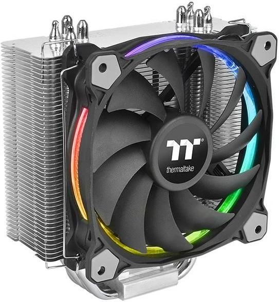 Procesorski hladilnik Thermaltake Riing Silent 12 RGB Edition Sync, 120 mm, TDP 150 W