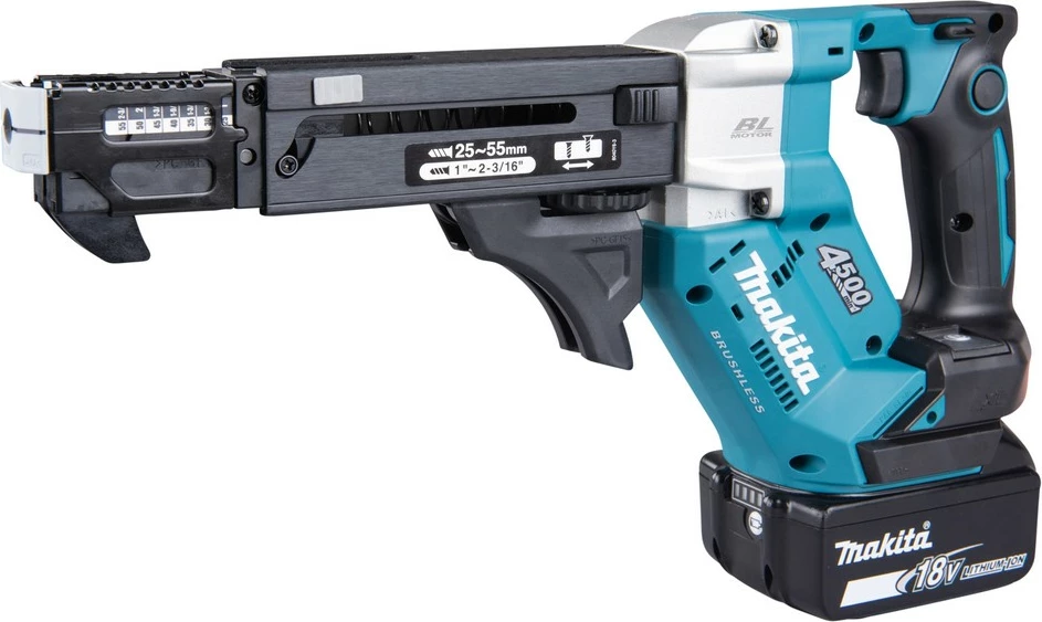 Avtomatski vijač Makita DFR552Z, 18V, brezkrtačen, Li-Ion, črno/moder