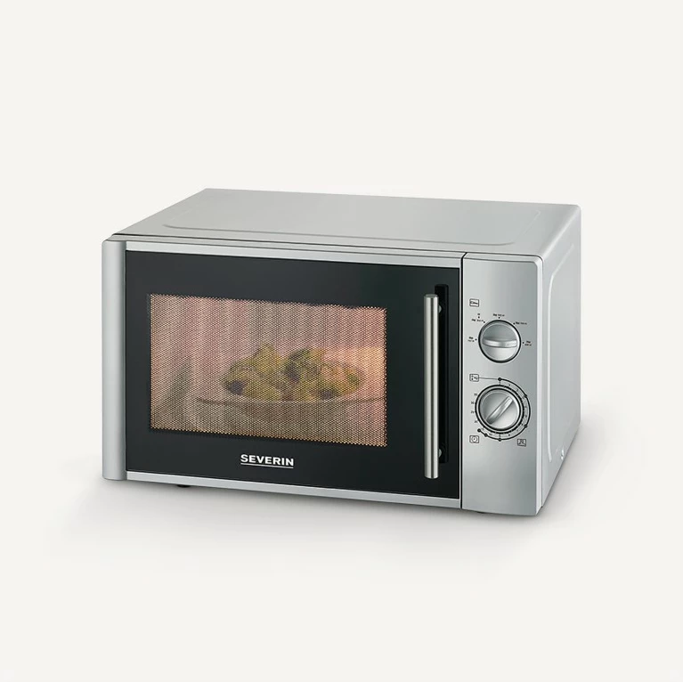 Mikrovalovna pečica Severin 7772000, solo, 28 L, 900 W, srebrna