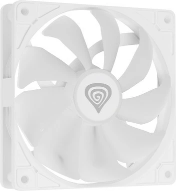 Ventilator za ohišje 120 mm, bel, ARGB — Natec GENESIS OXAL 120