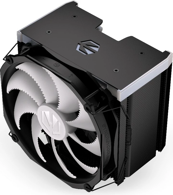 Hladilnik CPU Fortis 5 Black ARGB Endorfy EY3A014, z ARGB osvetlitvijo, črn