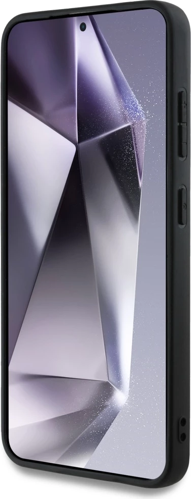 Zaščitni ovitek Guess Grained Big 4G Small Classic Logo za Samsung Galaxy S25 Plus, rjav