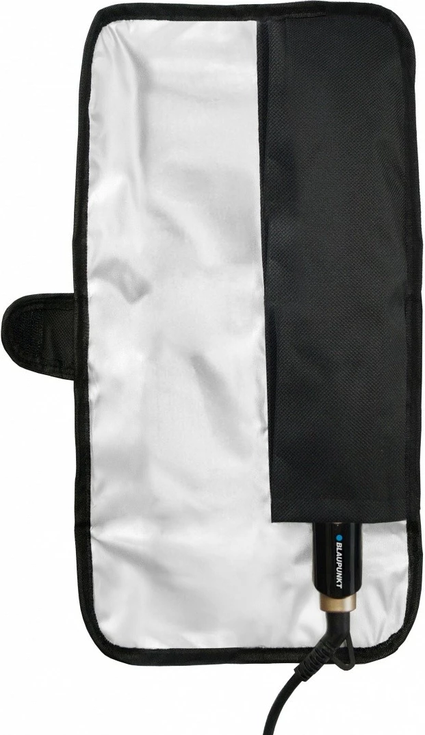 Kodralnik za lase z ogrevano cevjo 25 mm Blaupunkt HSC602, keramično s kokosovim/arganovim oljem in turmalinom, LED, črno/zlato