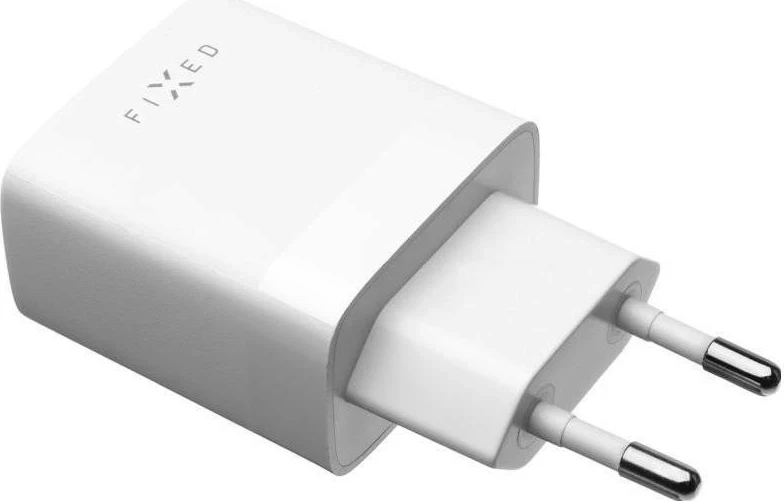 Polnilec 17 W, 2x USB, bel Fixed