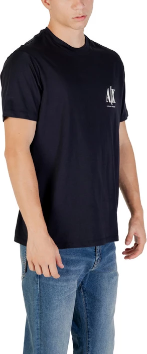 Majica Armani Exchange za moške, modra