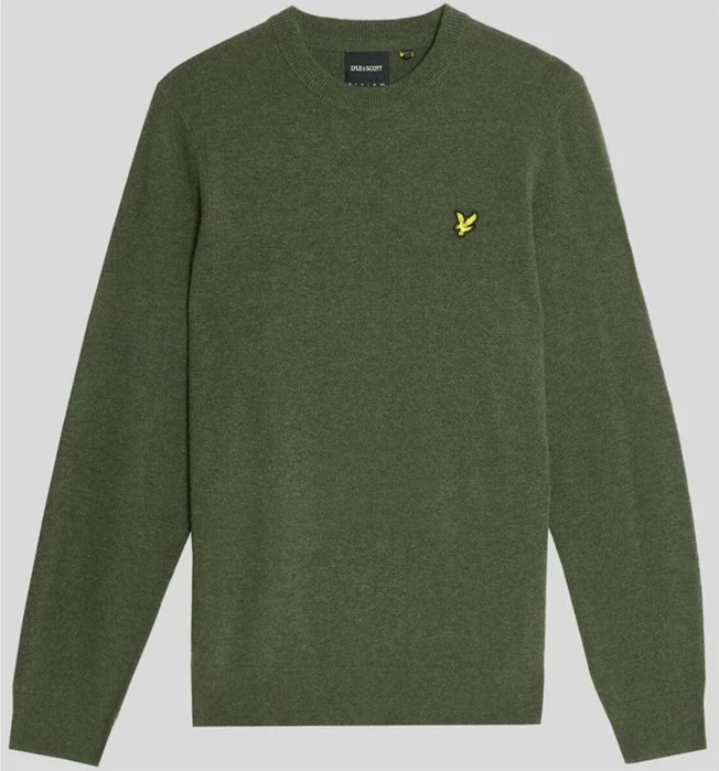 Moška pletenina Lyle & Scott, zelena