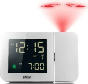 Digitalni alarm z barvnim zaslonom Braun 67161, FM radio, 24 h, bel