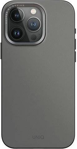 Ovitek za telefon UNIQ Lyden DS za iPhone 15 Pro 6.1", MagClick, sivo-črn