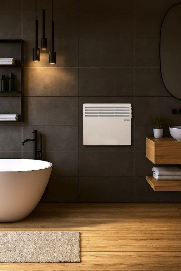 Prenosni električni konvektor s termostatom, N'OVEEN CH3350, 1000 W, bel