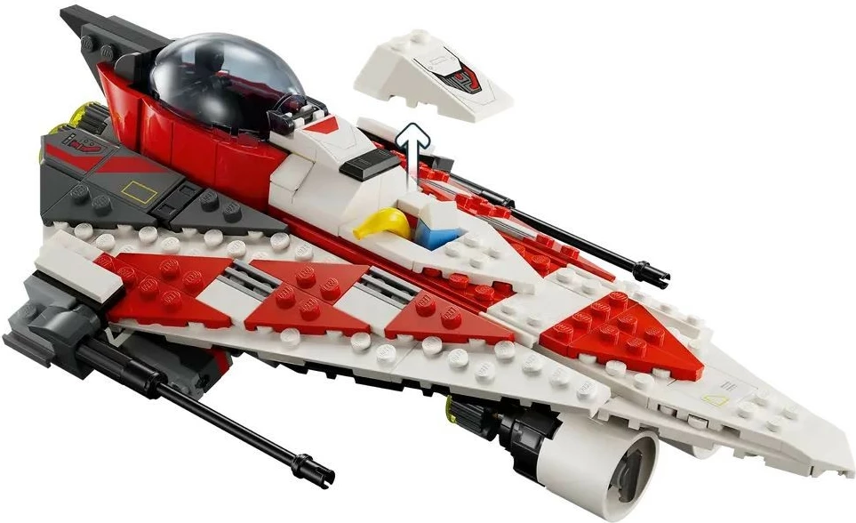 Vesoljska ladja Jedi Knight's Starfighter, komplet LEGO Star Wars Boba 75388, 305 kosov, za otroke 8+