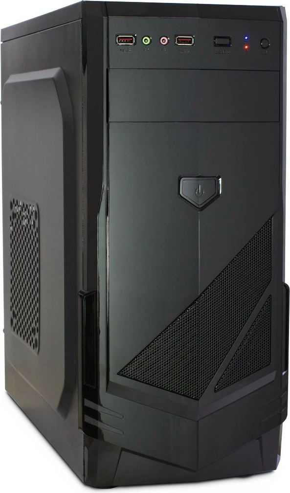 Midi Tower ohišje za ATX/micro ATX, črn, Inter-Tech B-30