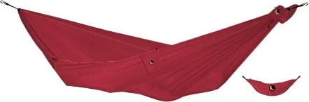 Viseča mreža iz najlona za potovanje, Ticket To The Moon, za eno osebo, burgundska
