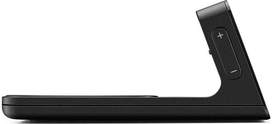 Digitalni alarm z brezžičnim polnjenjem 10W, Braun BC21, LCD, črn