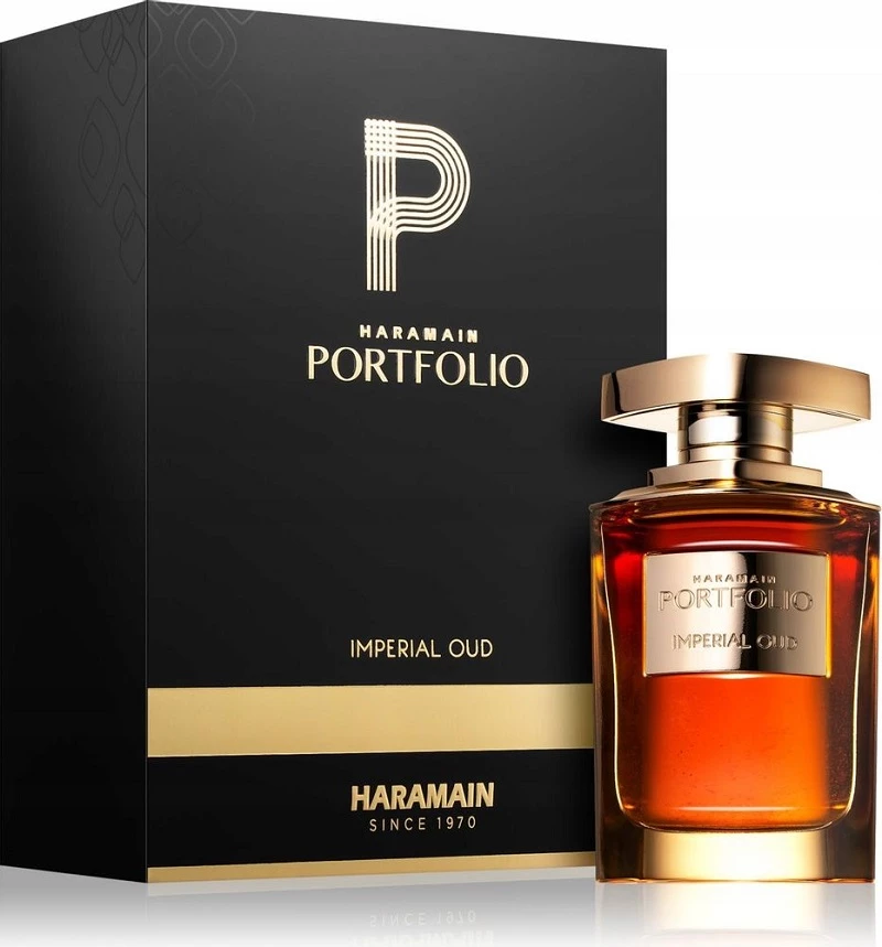 Orientalno-drevesni parfum Al Haramain Portfolio Imperial Oud, 75 ml