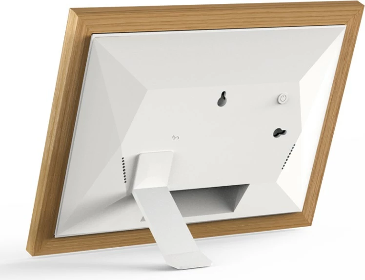 Digitalna okvir za fotografije Braun DigiFrame 10W, 32 GB, Wi-Fi, 10,1 in, bel/les