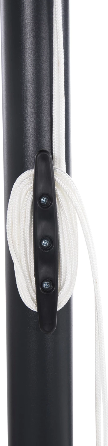 Profesionalni dežnik iz aluminija premera 2.20m iz aluminija črne barve iz akrilne tkanine FH6028.03