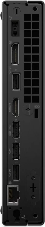 Računalnik Tiny Lenovo ThinkCentre neo 50q Gen 5 13B90019PB, Intel Core i3-1315U, 8GB RAM pomnilnik, 512GB SSD, Intel UHD Graphics, Windows 11 Pro, črn in srebrn, komplet miška + tipkovnica