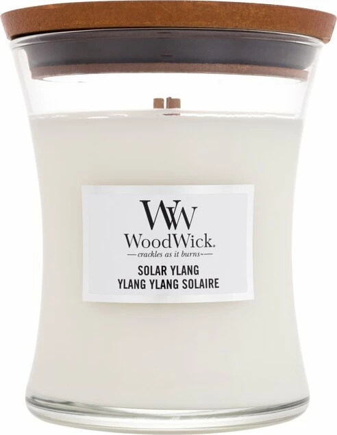 Scented Candle WoodWick Solar Ylang, 275g
