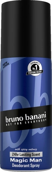 Dezodorant v spreju za moške, Bruno Banani Magic Man, 150 ml