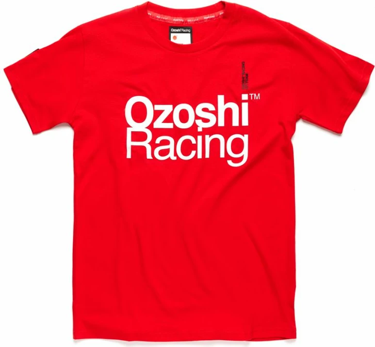 Majica Ozoshi Satoru za moške, rdeča