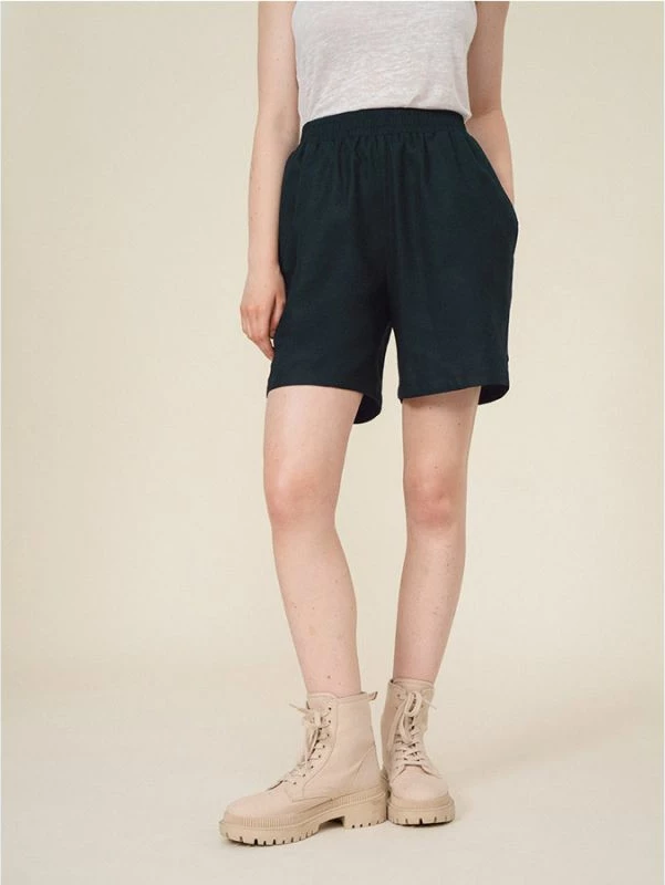 Kratke hlače za ženske Outhorn, temno modre