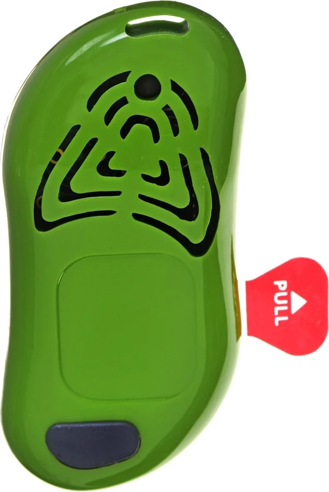 Ultrazvočna naprava proti klopom za živali, TICKLESS, zelena