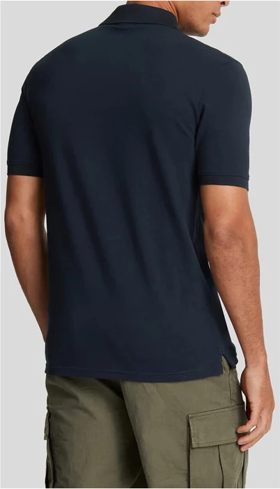 Polo za moške, modra, Lyle & Scott