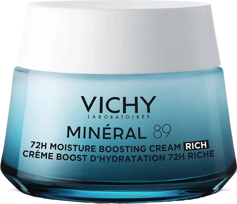 Hidratant za obraz Vichy Mineral 89 Rich za ženske, 50 ml