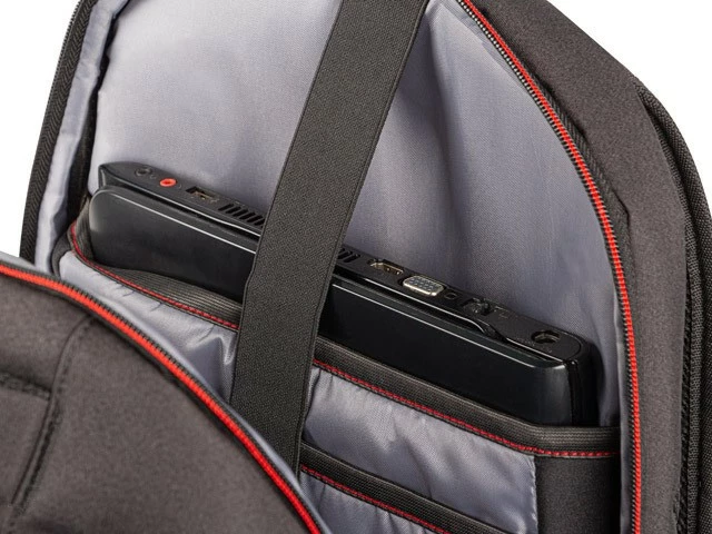 Nahrbtnik za prenosnik do 17,3" Natec Genesis Pallad 550, črn/rdeč