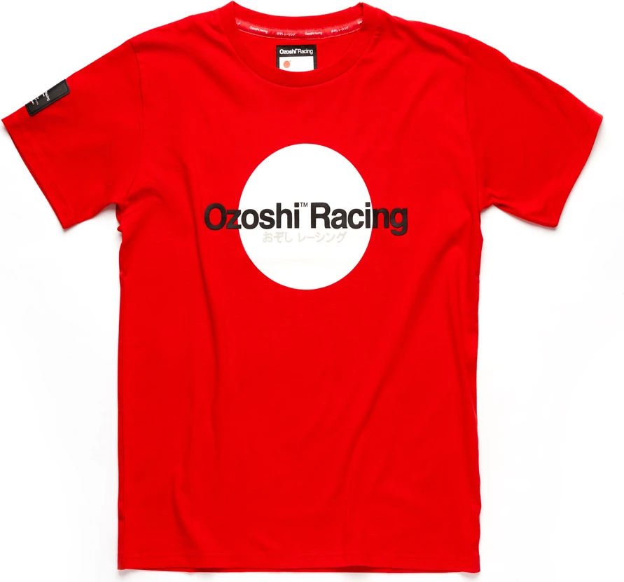 Majica za moške, rdeča Ozoshi