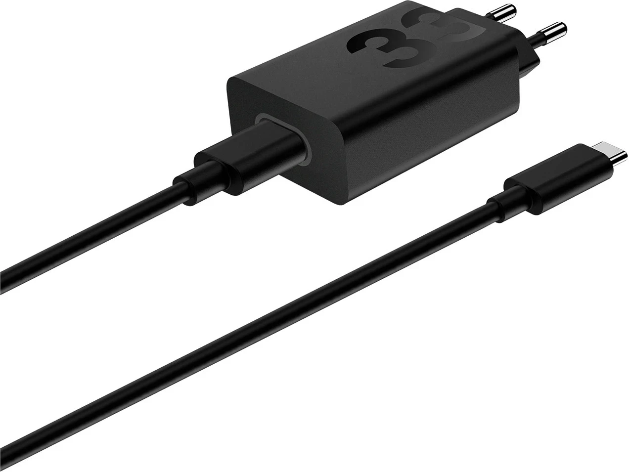 Hitri polnilec 33W, univerzalen, USB Type-C, črn Motorola TurboPower