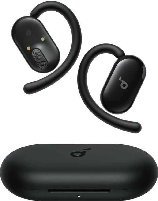 True Wireless odprte slušalke, Anker Soundcore V20i, Bluetooth 5.4, IP55, črne